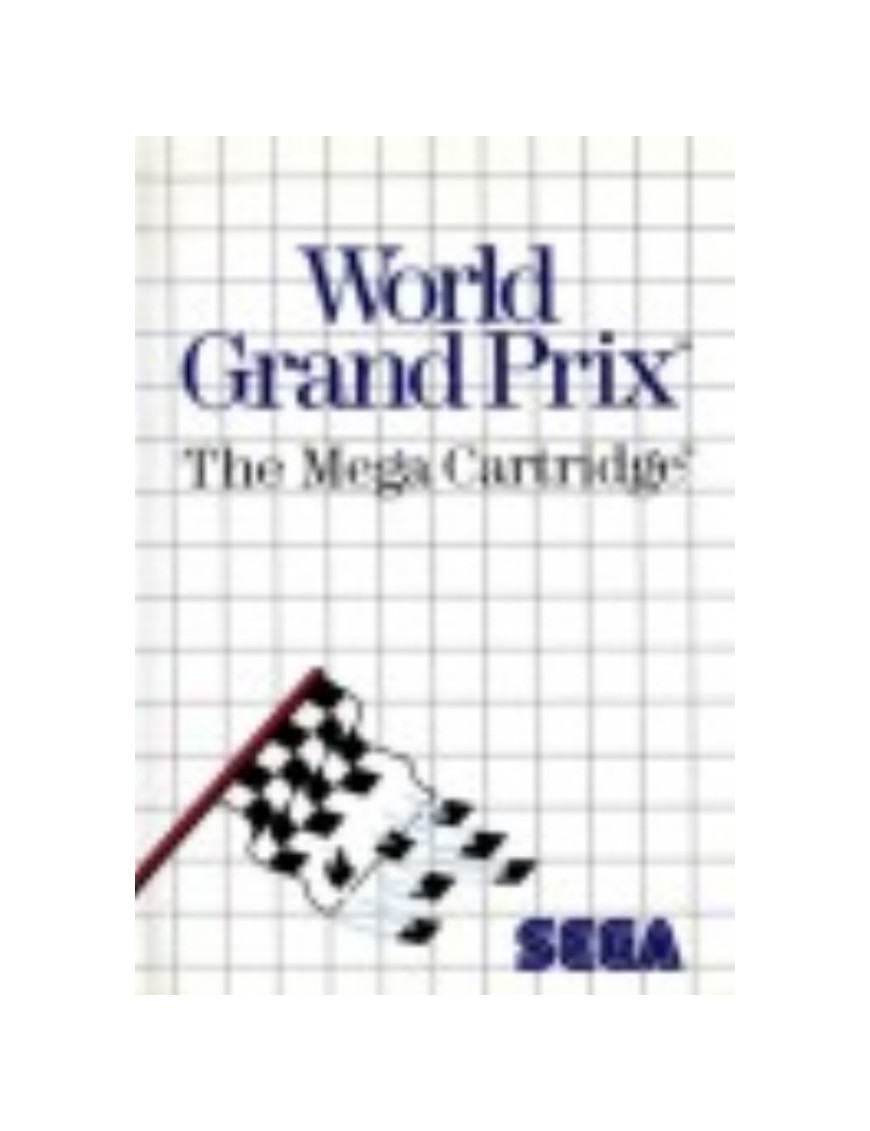 JEU MASTER SYSTEM WORLD GRAND PRIX 