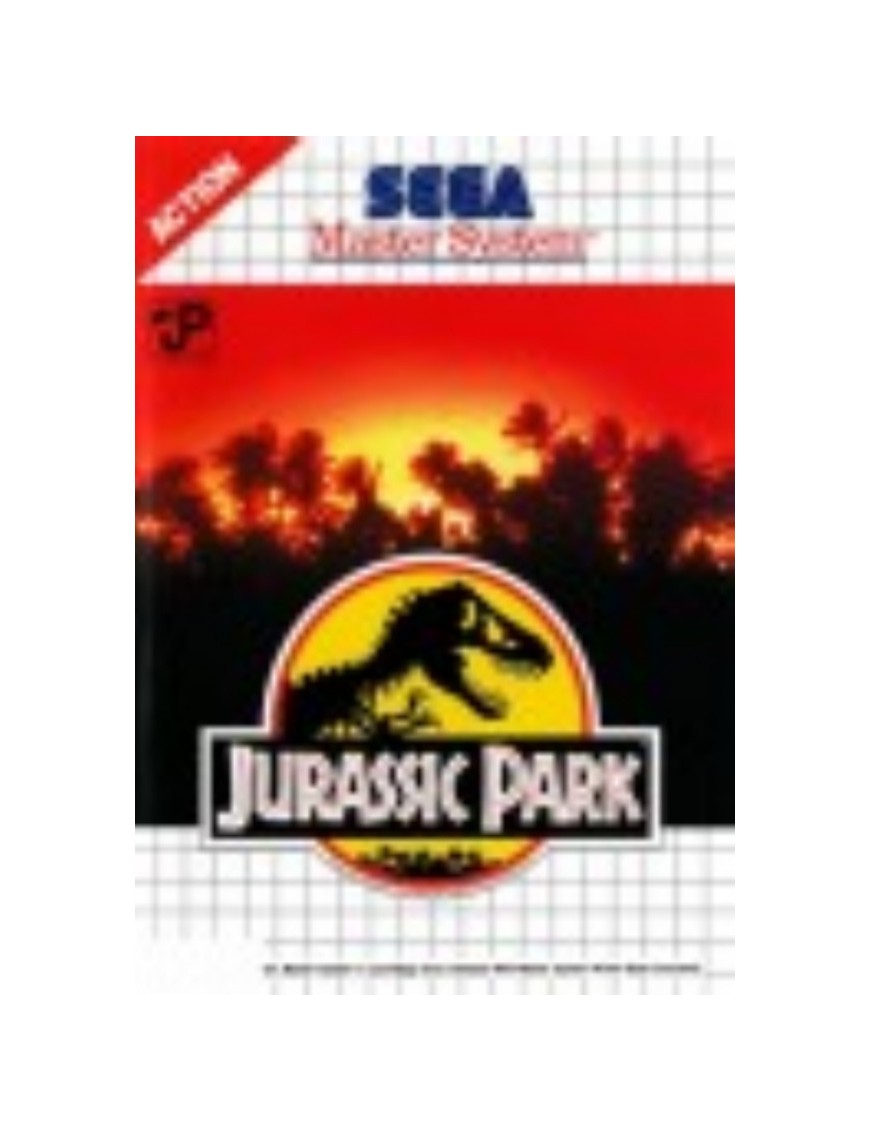 JEU MASTER SYSTEM JURASSIC PARK 