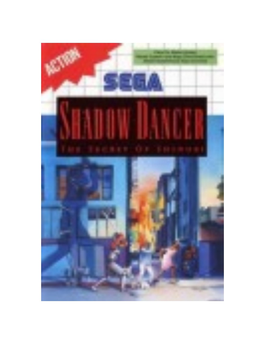 JEU MASTER SYSTEM SHADOW DANCER - THE SECRET OF SHINOBI