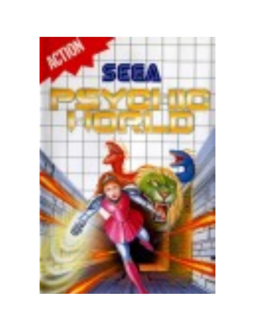 JEU MASTER SYSTEM PSYCHIC WORLD