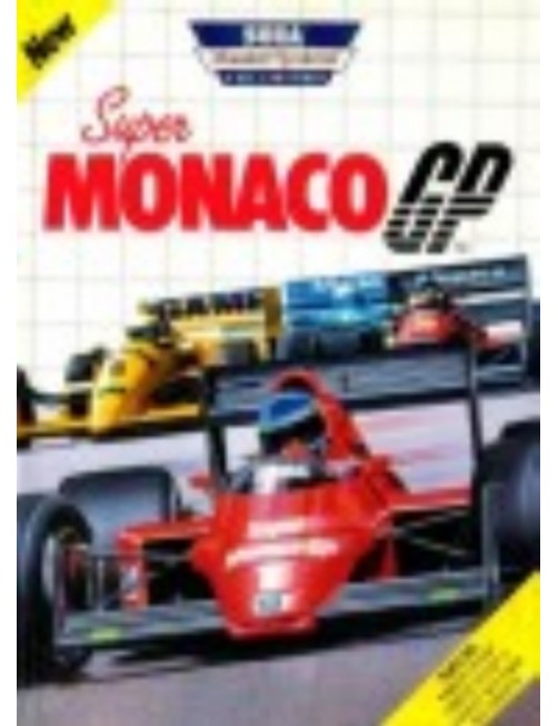 JEU MASTER SYSTEM SUPER MONACO GP