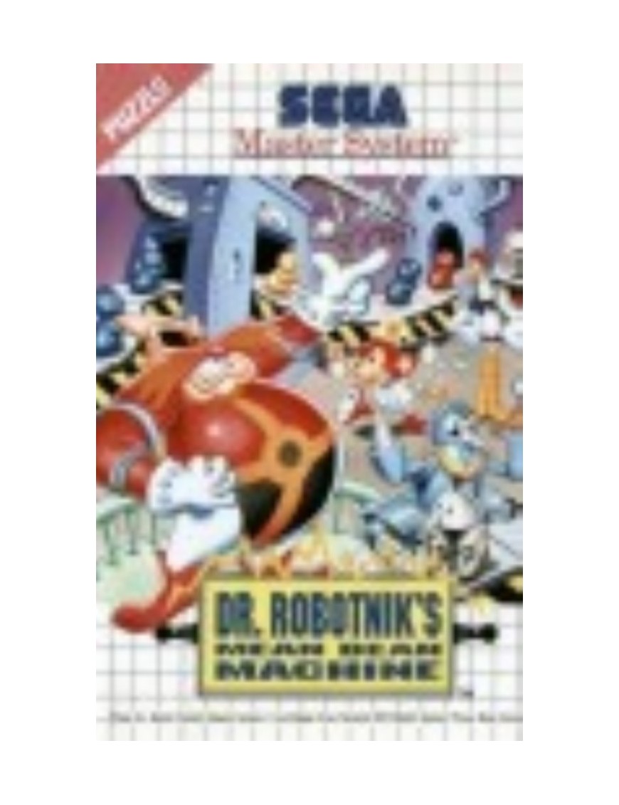 JEU MASTER SYSTEM DR. ROBOTNIK'S MEAN BEAN MACHINE 