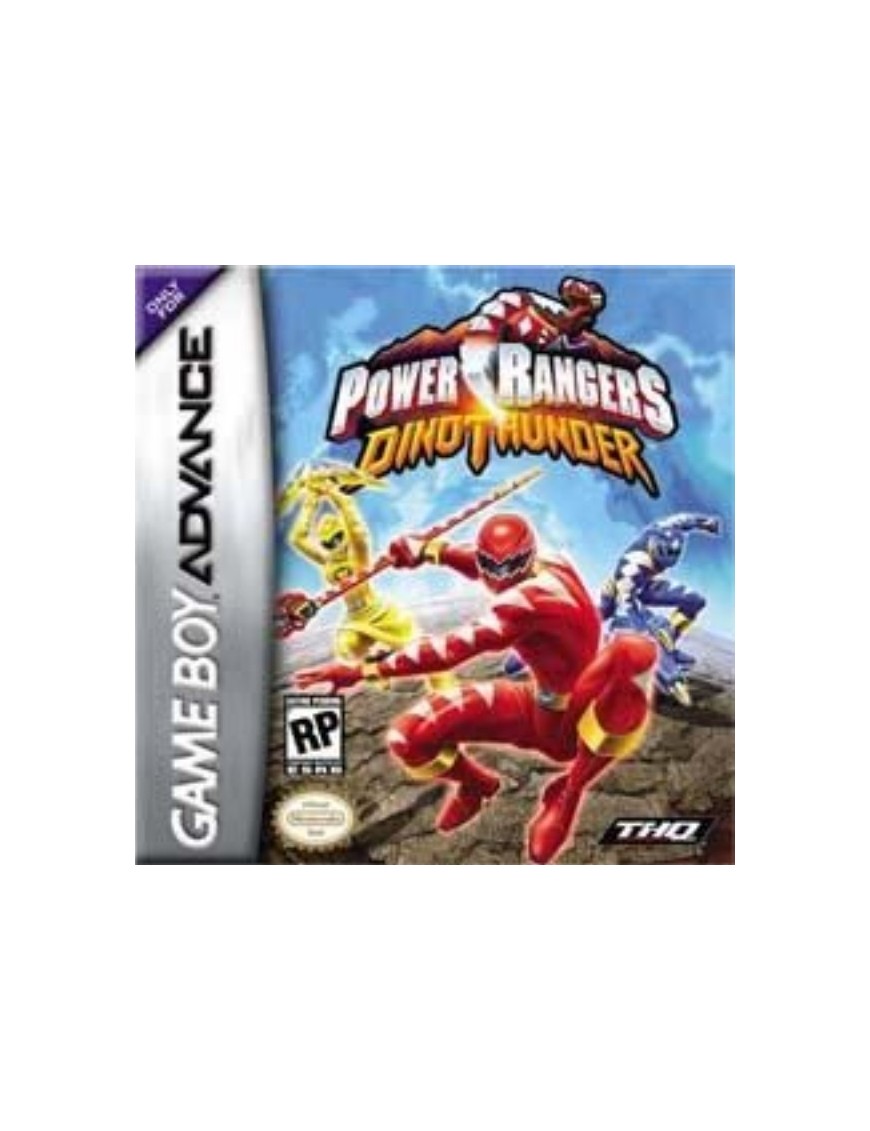JEU GAME BOY ADVANCE POWER RANGERS DINO THUNDER - SANS BOITE