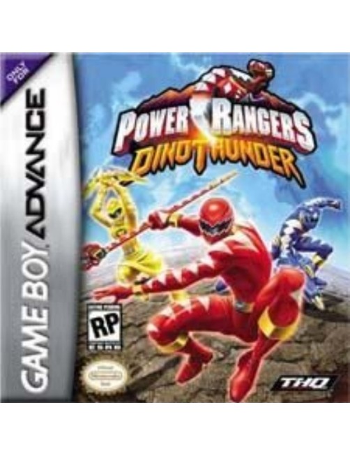 JEU GAME BOY ADVANCE POWER RANGERS DINO THUNDER - SANS BOITE