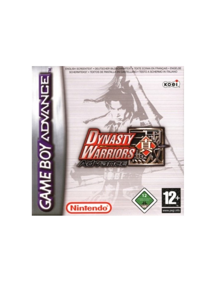 JEU GAME BOY ADVANCE DYNASTY WARRIORS ADVANCE - SANS BOITE