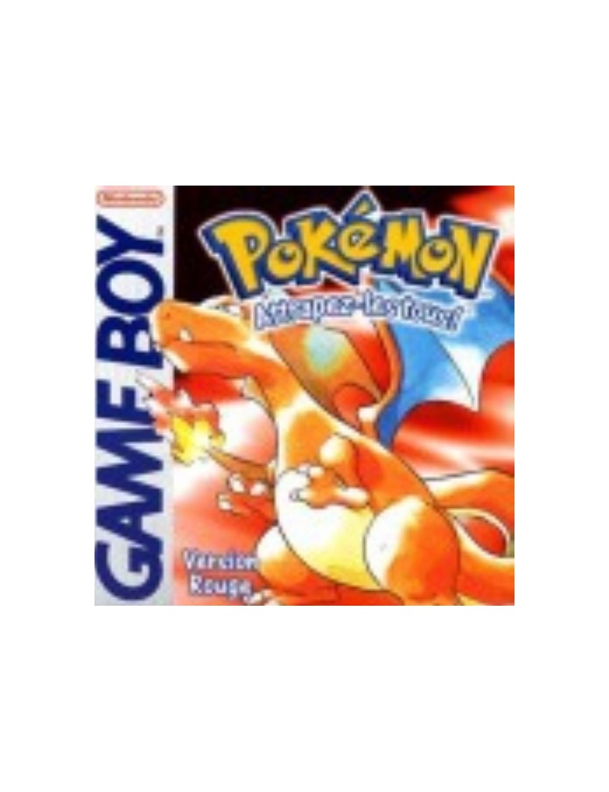 JEU GAME BOY POKEMON VERSION ROUGE - SANS BOITE
