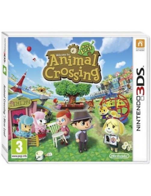JEU 3DS ANIMAL CROSSING NEW LEAF
