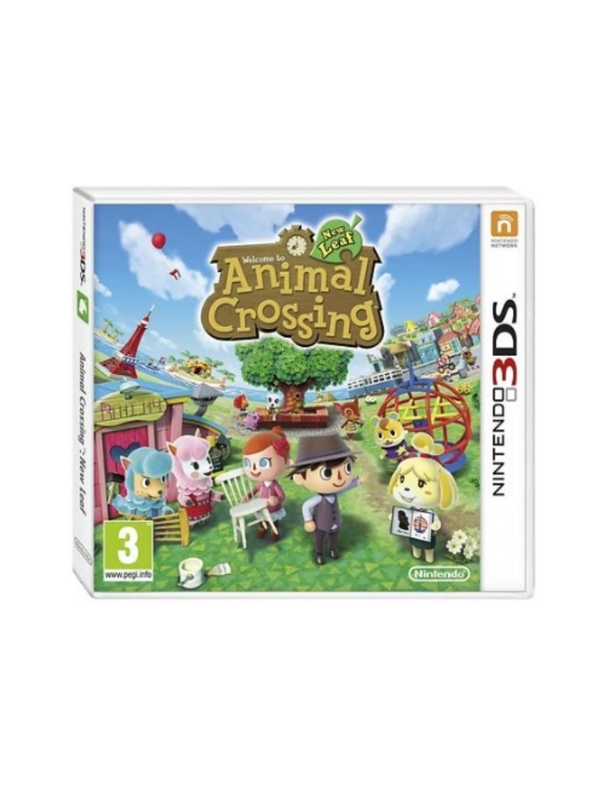 JEU 3DS ANIMAL CROSSING NEW LEAF