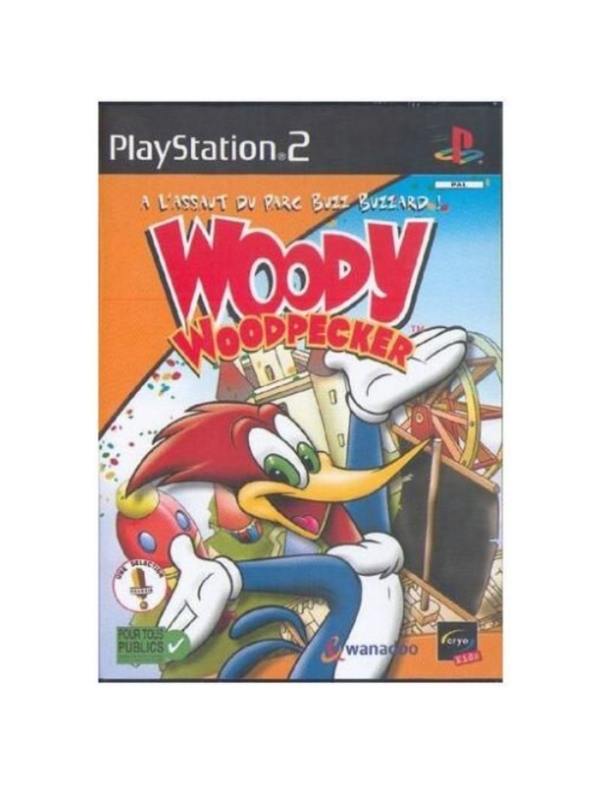 JEU PS2 WOODY WOODPECKER