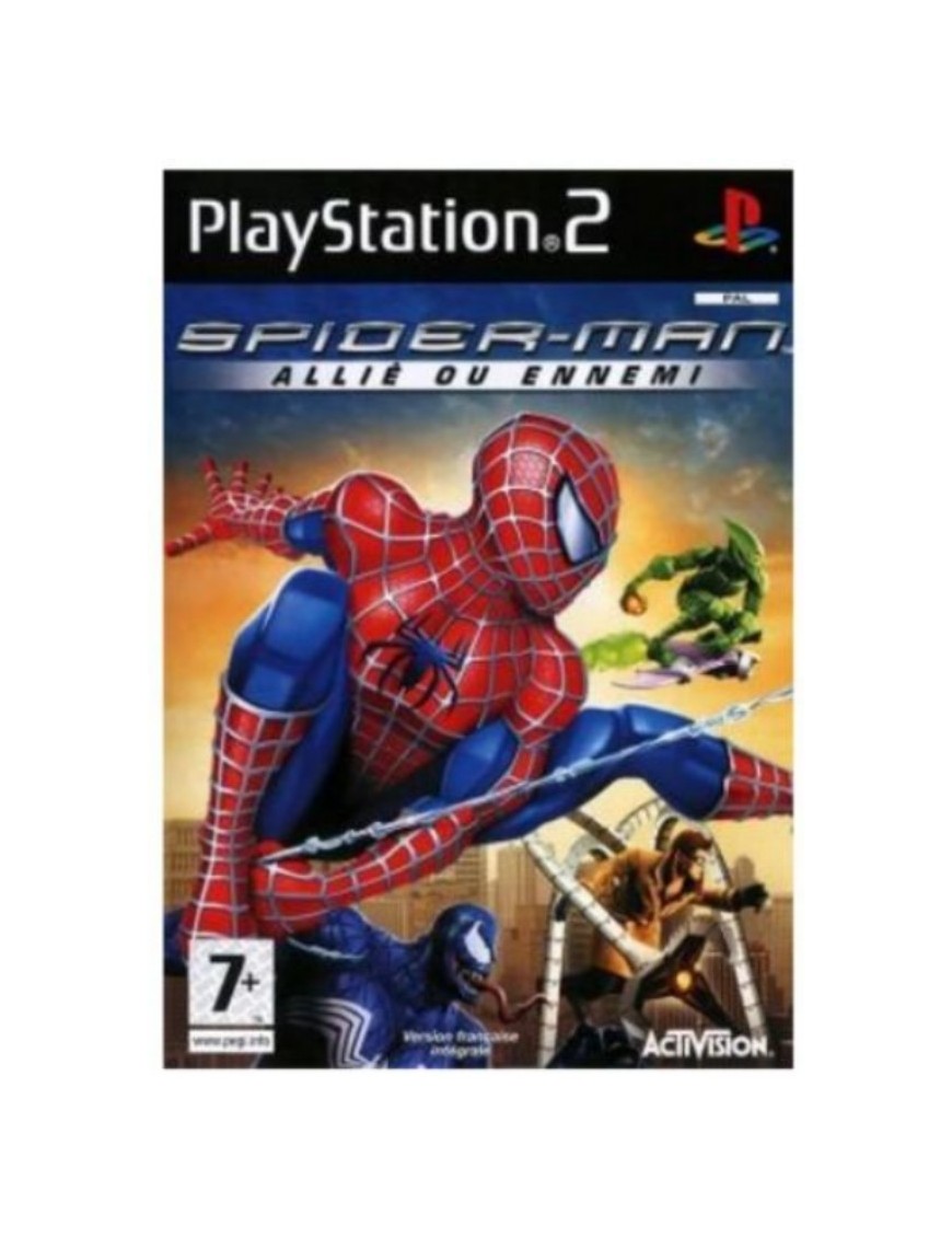 JEU PS2 SPIDER MAN - ALLIE OU ENNEMI