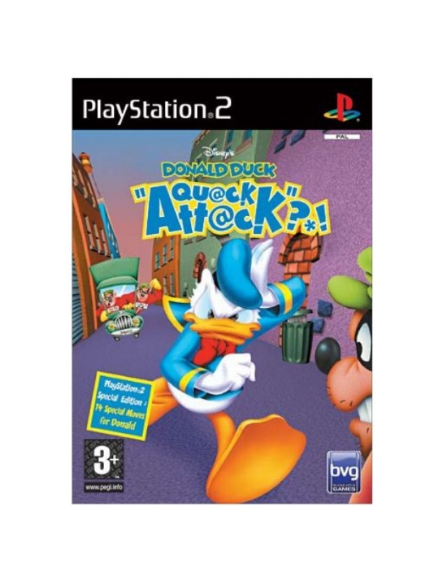 JEU PS2 DONALD DUCK - QUACK ATTACK