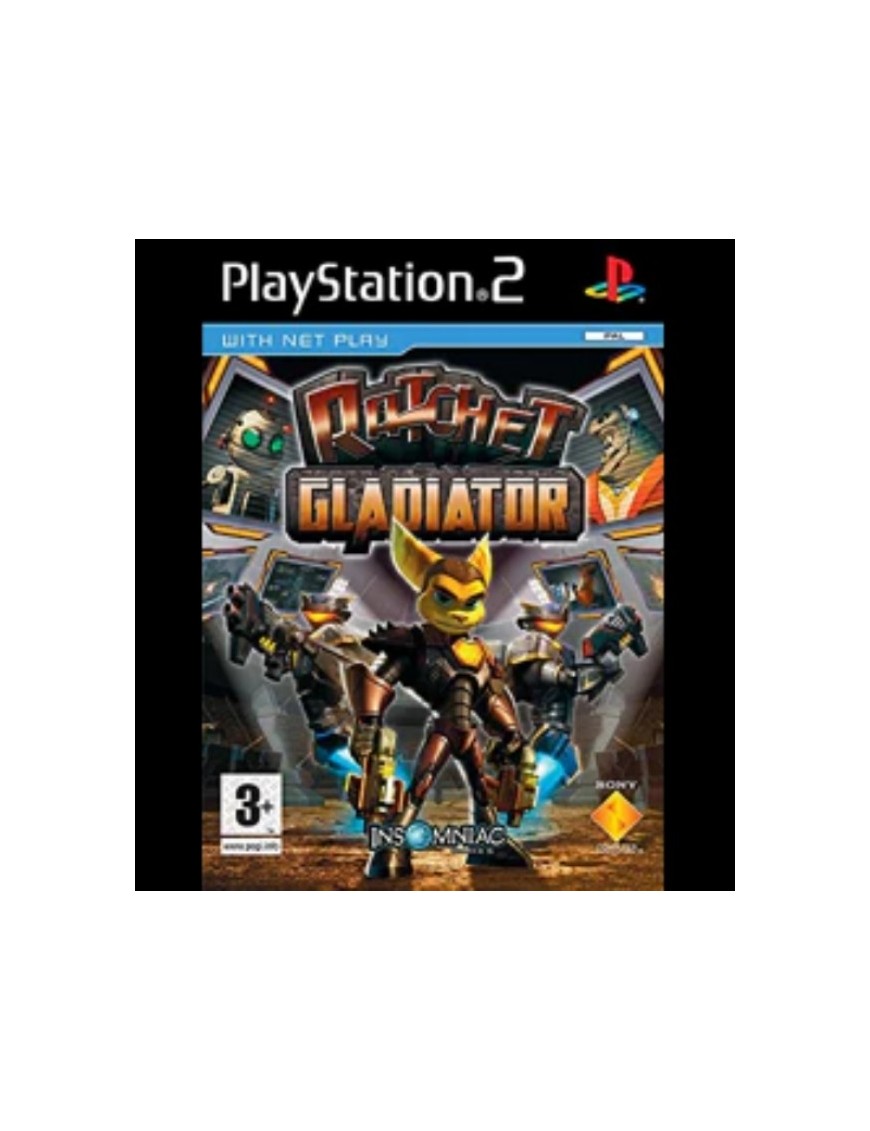 JEU PS2 RATCHET GLADIATOR - PLATINUM