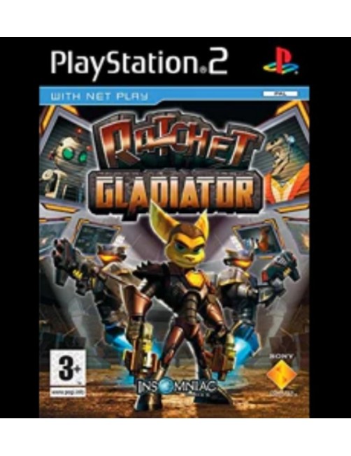 JEU PS2 RATCHET GLADIATOR - PLATINUM