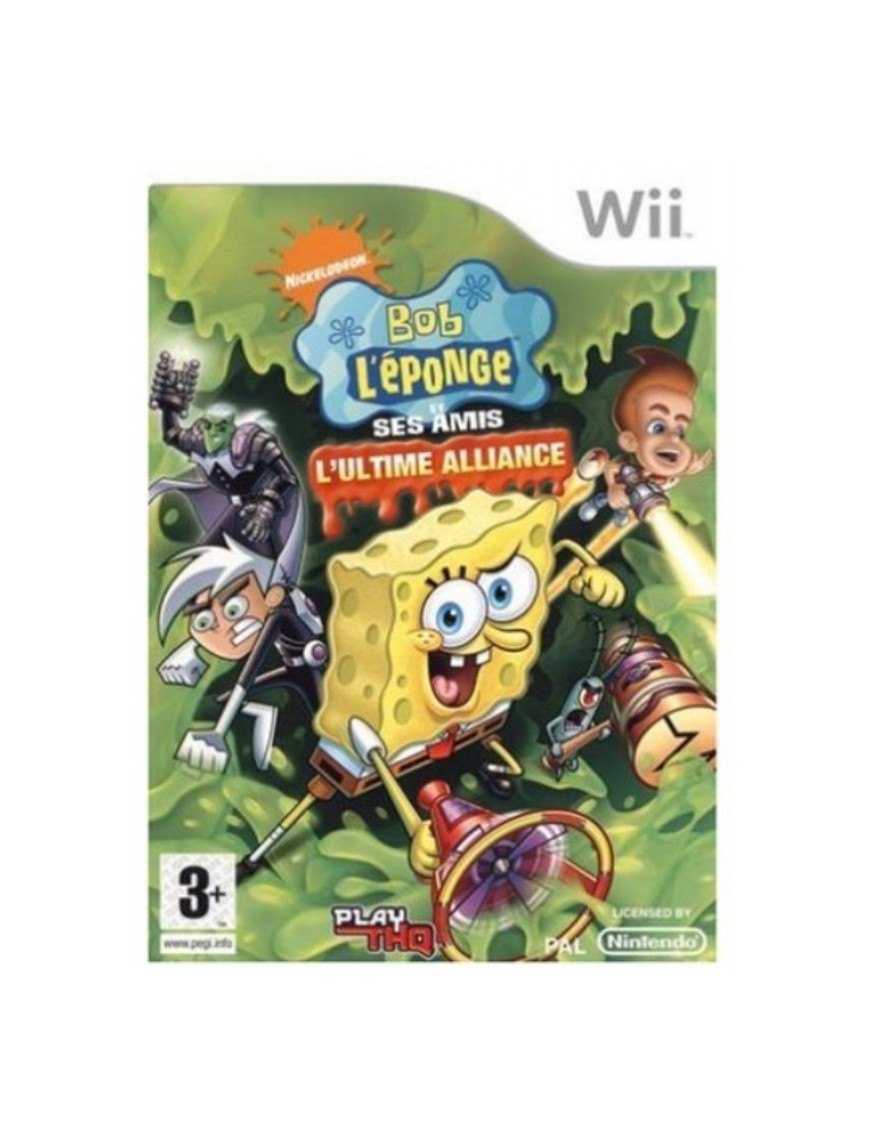 JEU WII BOB L'EPONGE ET SES AMIS - L'ULTIME ALLIANCE