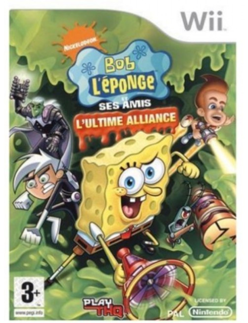 JEU WII BOB L'EPONGE ET SES AMIS - L'ULTIME ALLIANCE