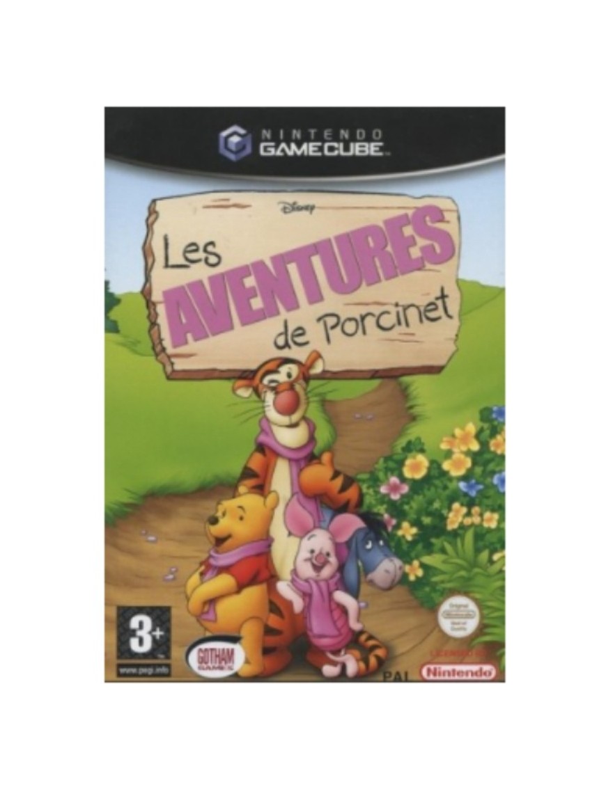 JEU GAMECUBE LES AVENTURES DE PORCINET 