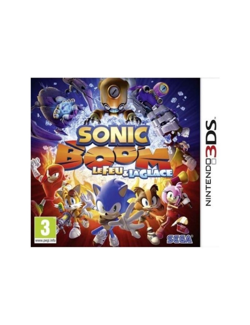 JEU 3DS SONIC BOOM : LE FEU ET LA GLACE