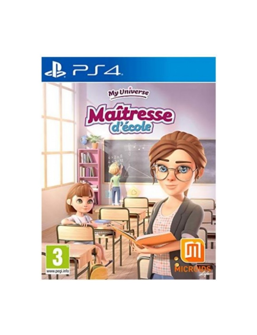 JEU PS4 MY UNIVERSE MAITRESSE D'ECOLE