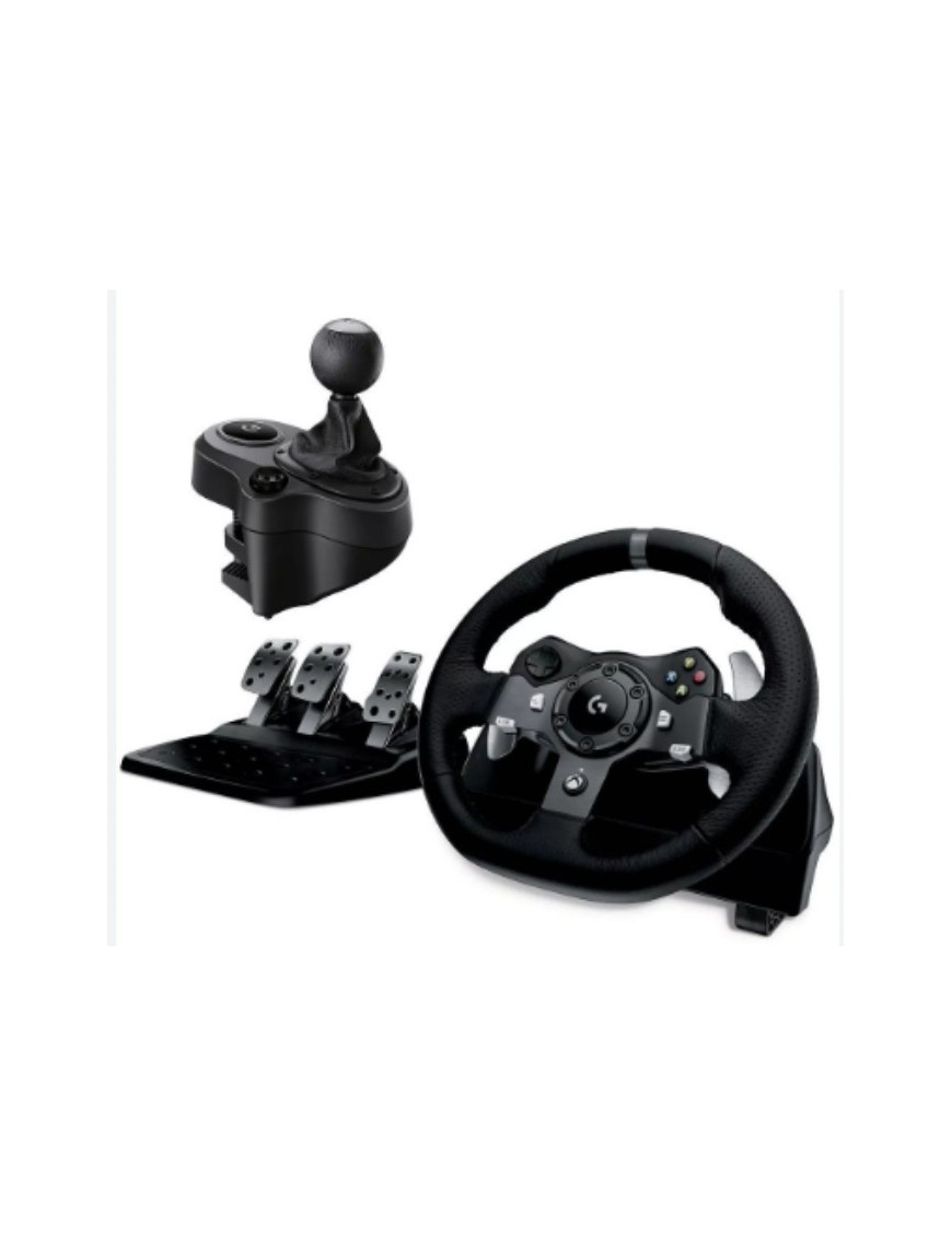 VOLANT XBOX LOGITECH G920 + DRIVING FORCE SHIFTER 