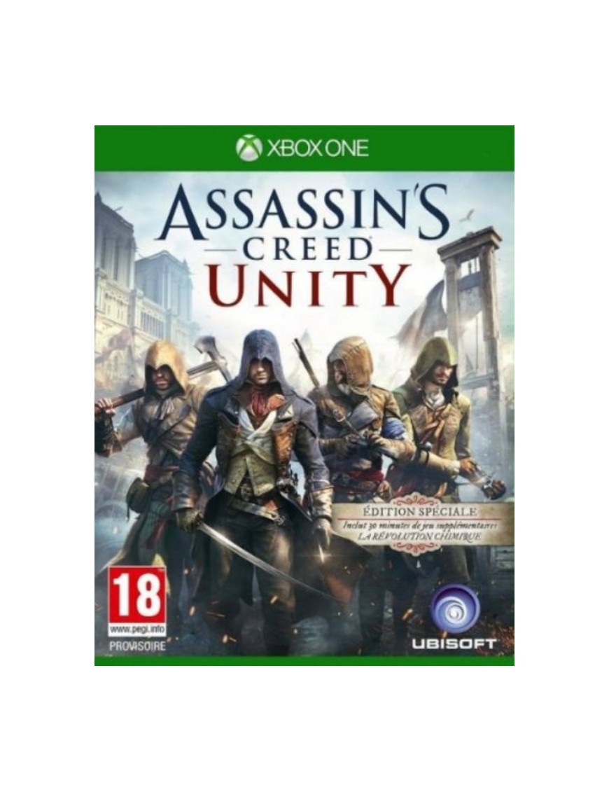 JEU XBOX ONE ASSASSIN'S CREED UNITY