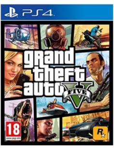 JEU PS4 GRAND THEFT AUTO V 