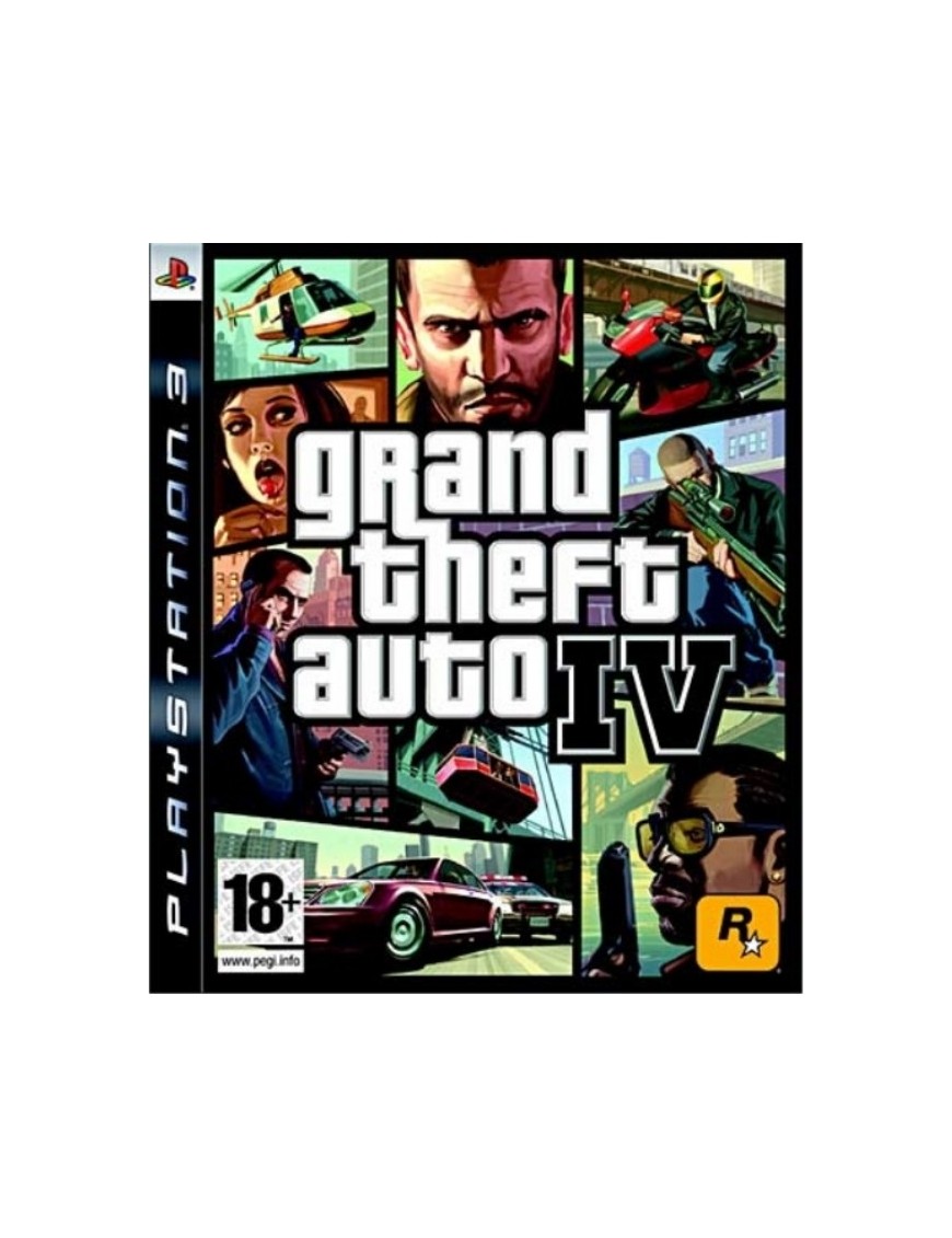 JEU PS3 GRAND THEFT AUTO IV