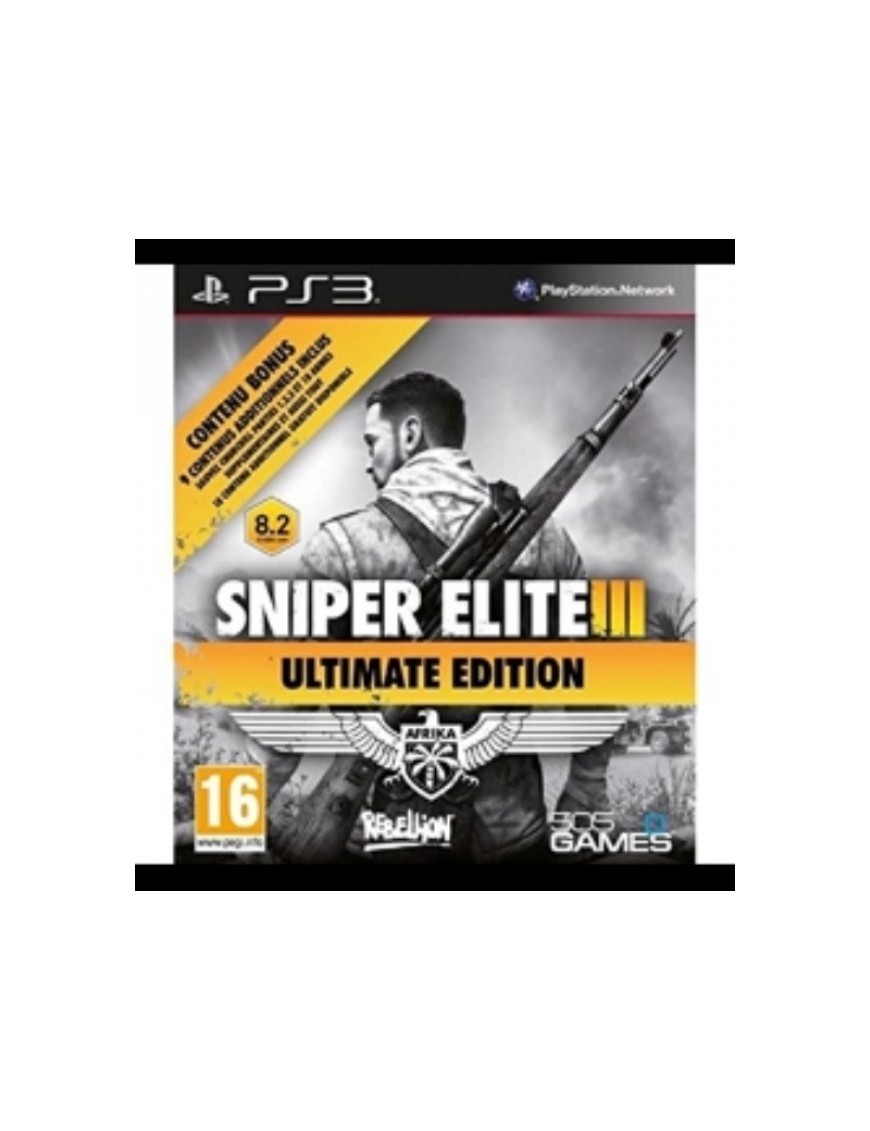 JEU PS3 SNIPER ELITE 3