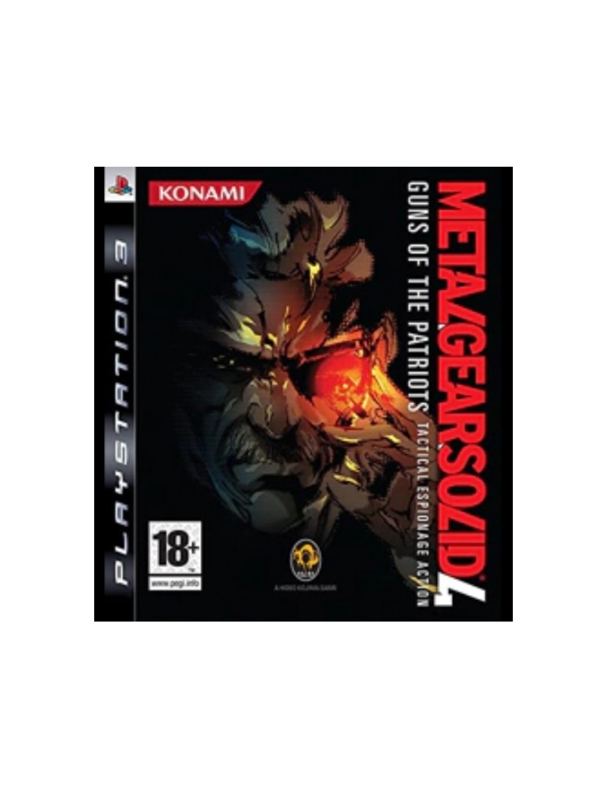 JEU PS3 METAL GEAR SOLID 4 - GUNS OF THE PATRIOTS