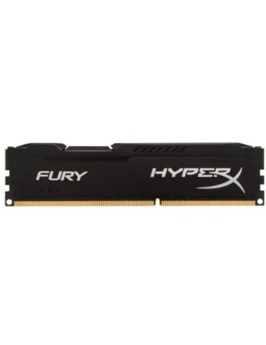 BARRETTE MEMOIRE VIVE 8GO HYPERX FURY BLACK DDR3 8GO, 1600MHZ CL10 240-PIN DIMM - HX316C10FB/8