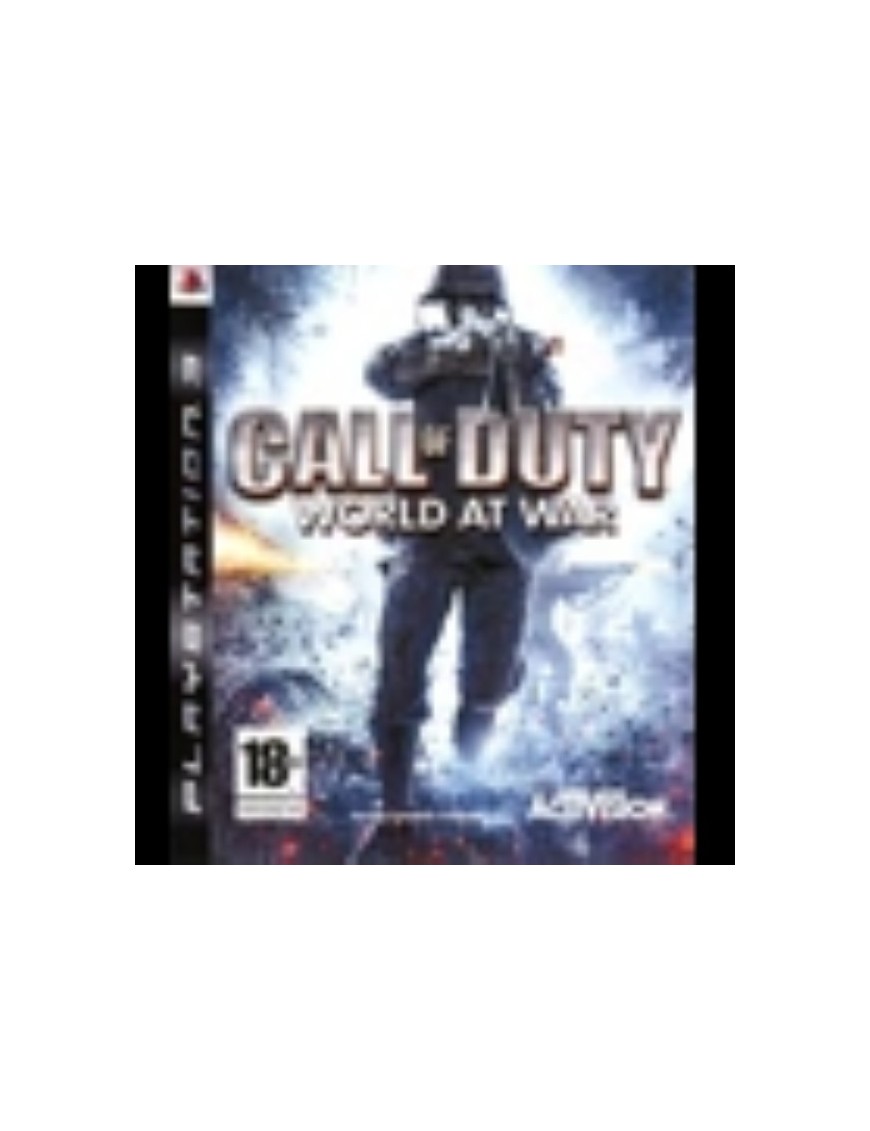 JEU PS3 CALL OF DUTY WORLD AT WAR 