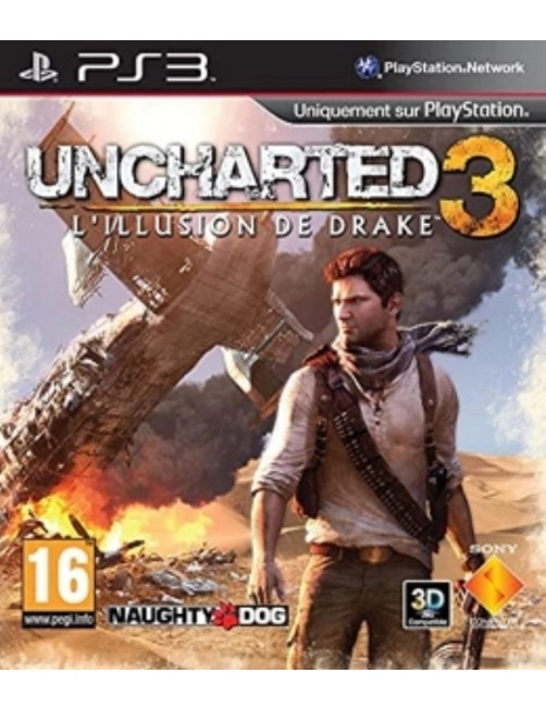 JEU PS3 UNCHARTED 3 L'ILLUSION DE DRAKE