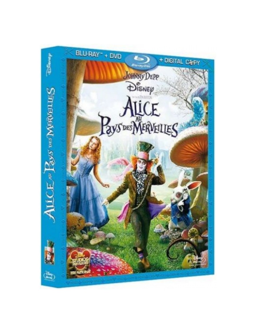 BLURAY COFFRET ALICE AU PAYS DES MERVEILLES - EDITION COLLECTOR