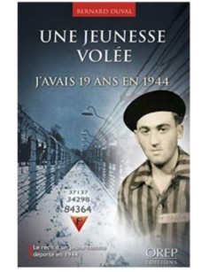 LIVRE UNE JEUNESSE VOLEE,...