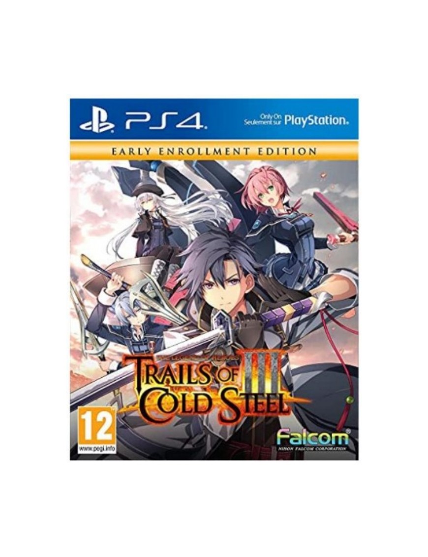 JEU PS4 THE LEGEND OF HEROES TRAILS OF COLD STEEL III EDITION EARLY ENROLLMENT