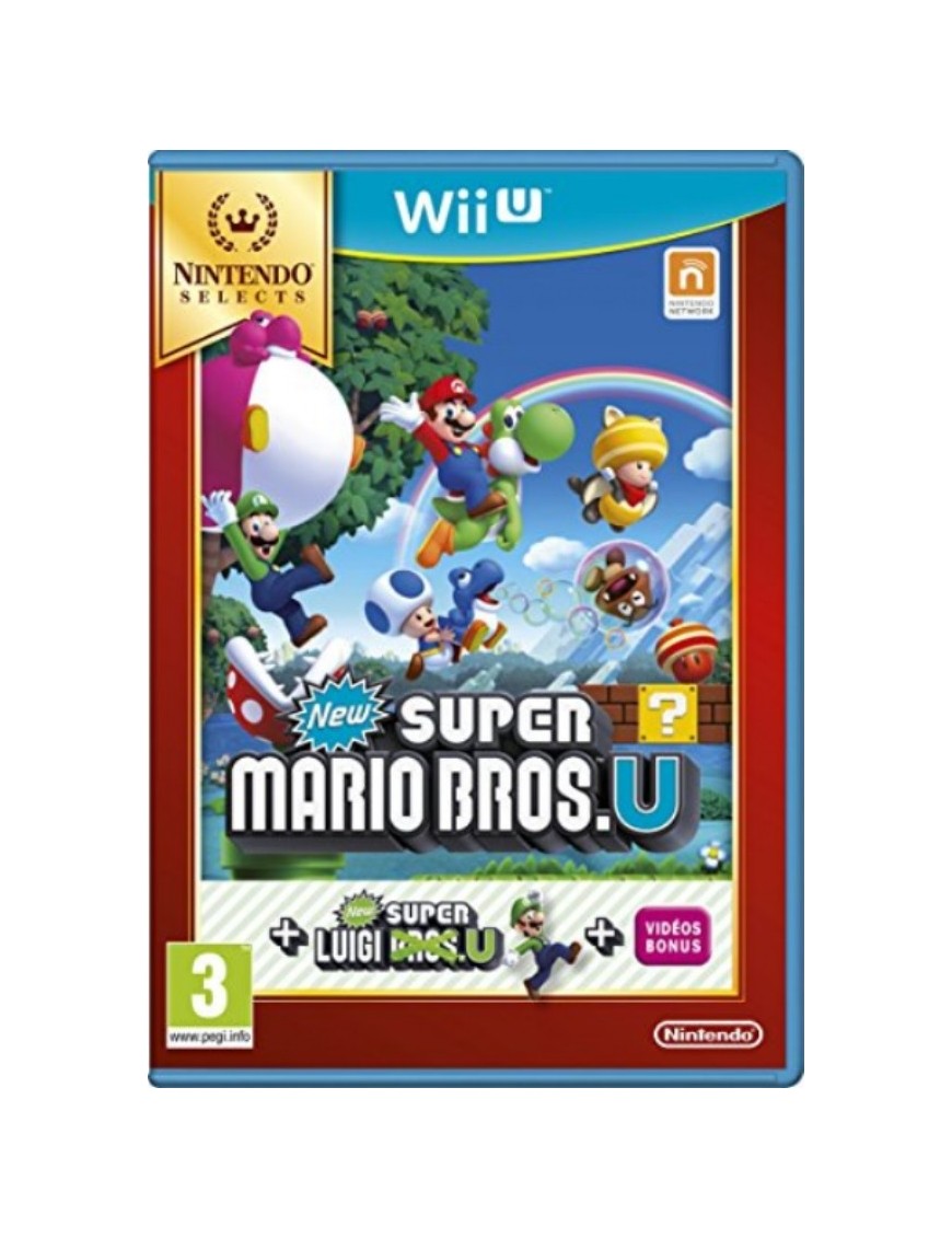 JEU WII NEW SUPER MARIO BROS.U + NEW SUPER LUIGI U | NINTENDO SELECTS