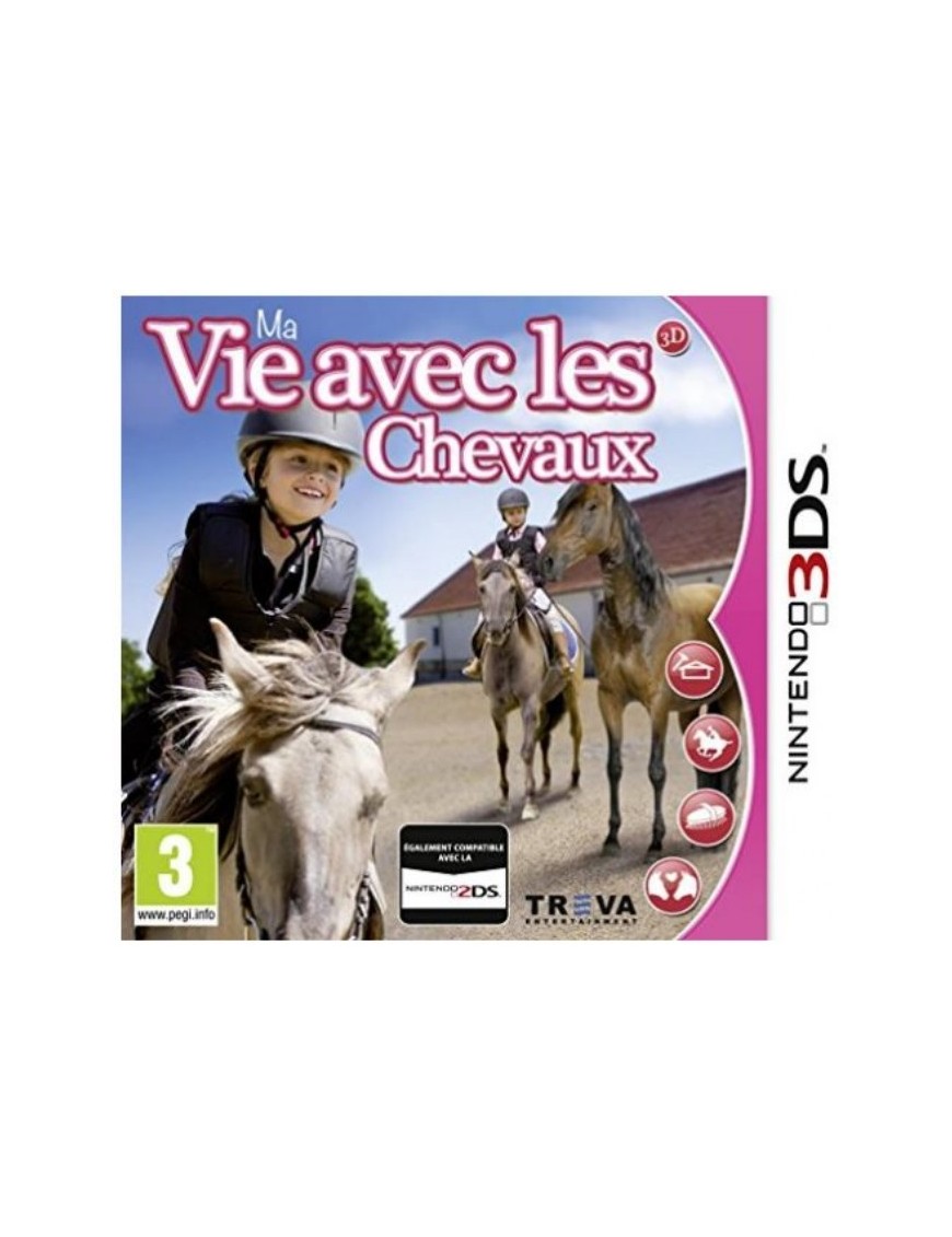 JEU 3DS MA VIE AVEC LES CHEVAUX
