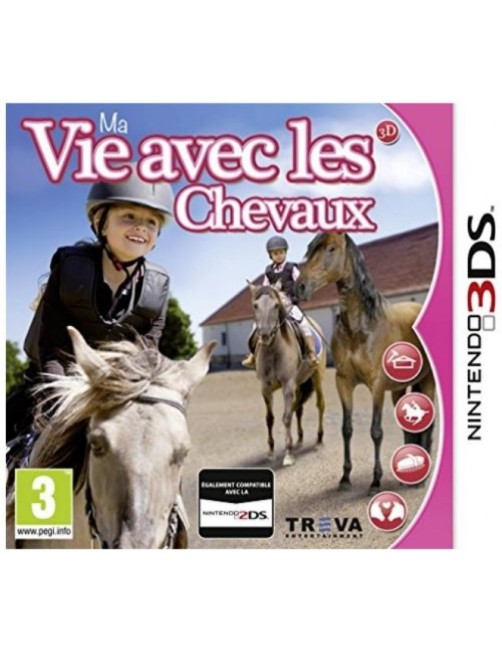 JEU 3DS MA VIE AVEC LES CHEVAUX