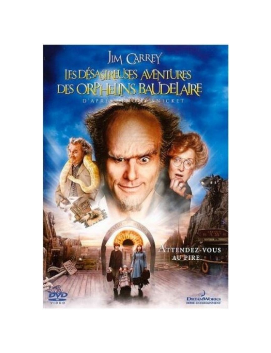 DVD LES DESASTREUSES AVENTURES DES ORPHELINS BAUDELAIRE
