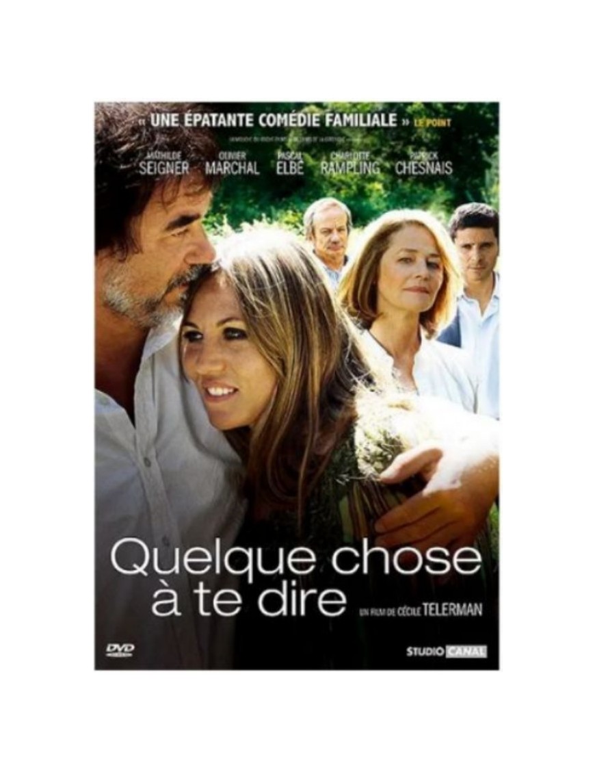 DVD QUELQUE CHOSE A TE DIRE