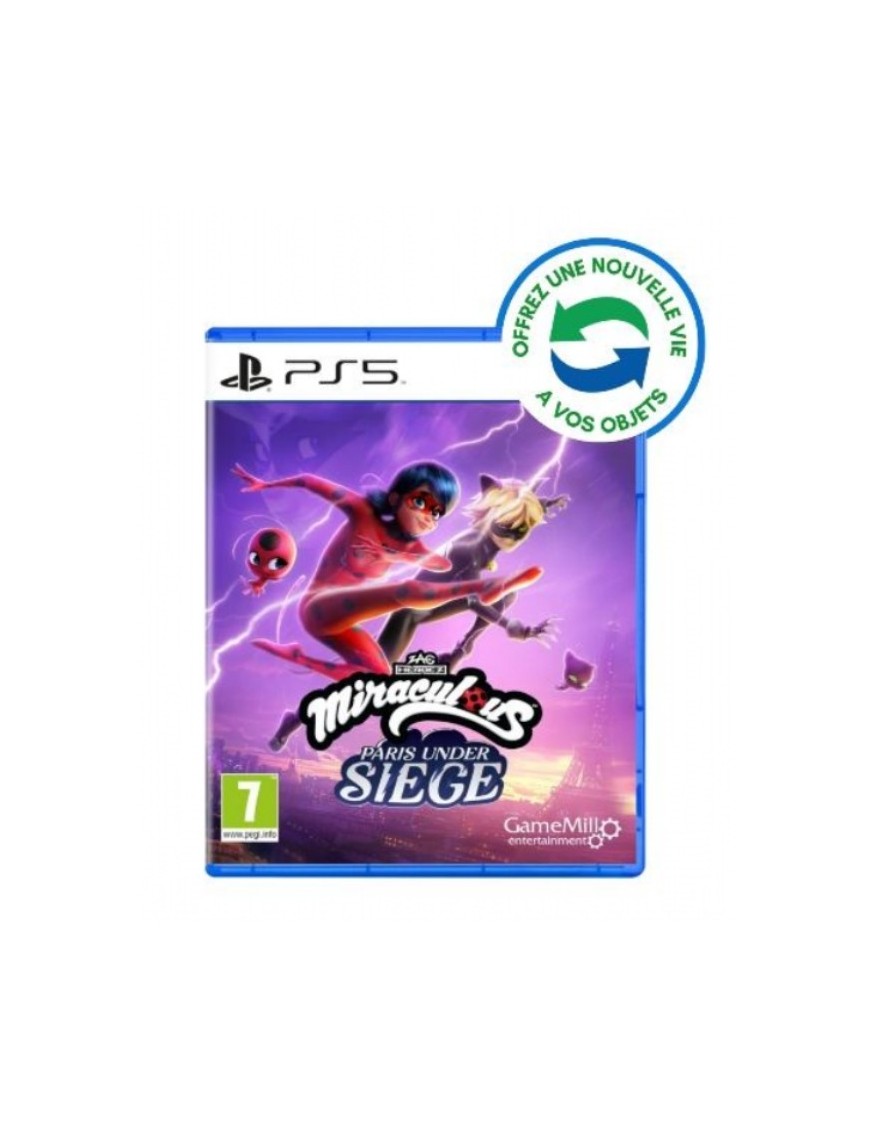 JEU PS5 MIRACULOUS PARIS UNDER SIEGE