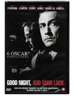 DVD GOOD NIGHT, AND GOOD LUCK.