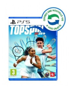 JEU PS5 TOP SPIN 2K25
