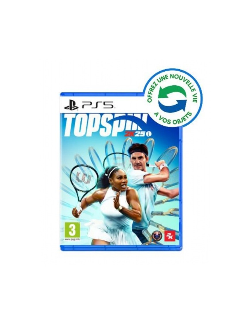 JEU PS5 TOP SPIN 2K25