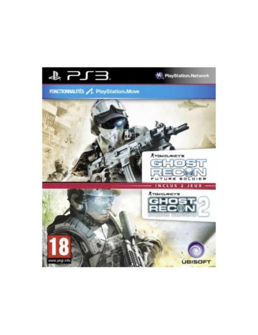 JEU PS3 GHOST RECON - FUTURE SOLDIER + GHOST RECON : ADVANCED WARFIGHTER 2