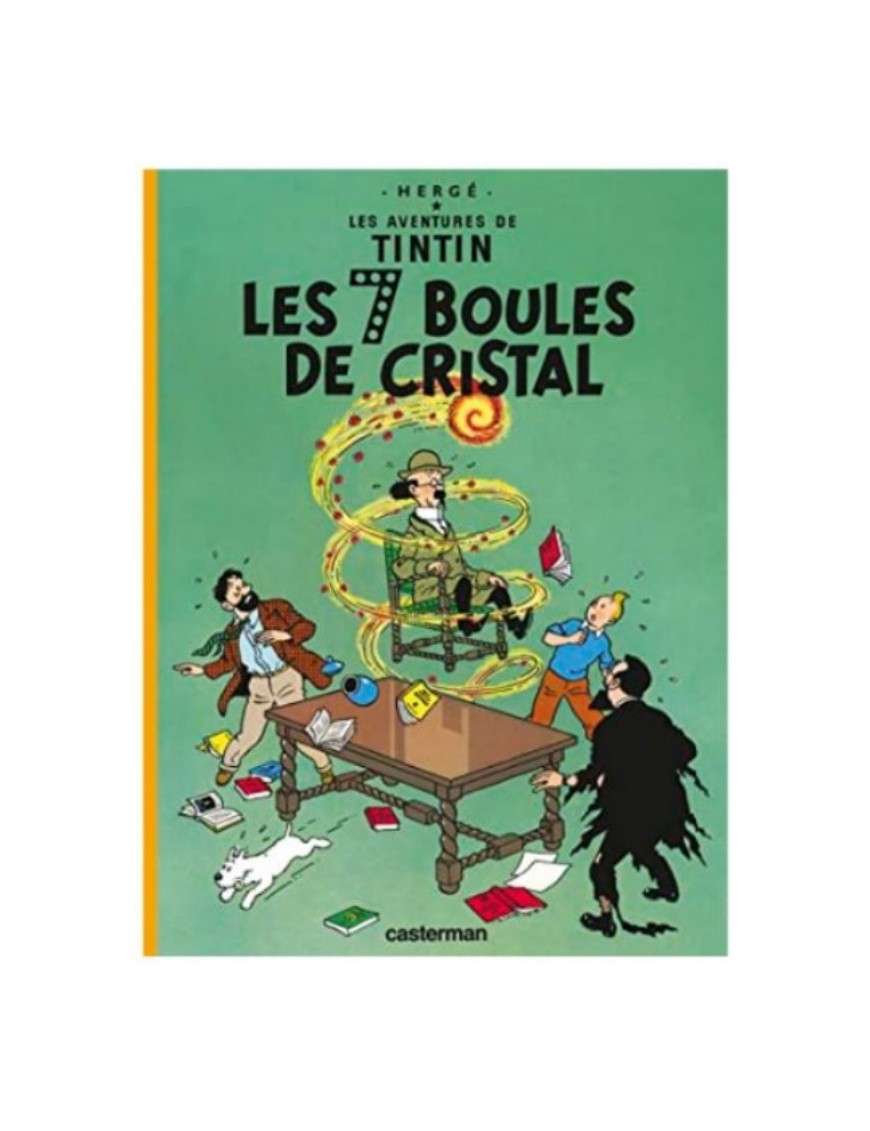BD LES AVENTURES DE TINTIN TOME 13 : LES 7 BOULES DE CRISTAL
