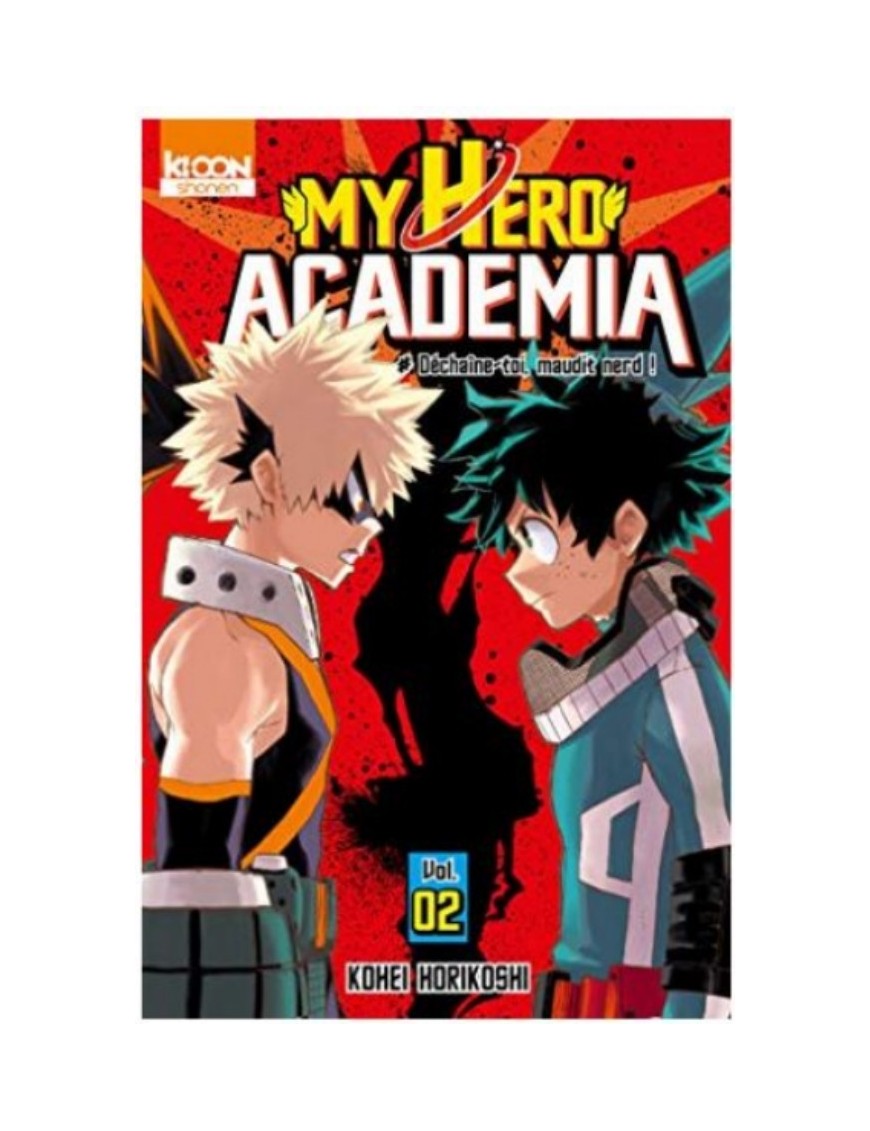 MANGA MY HERO ACADEMIA - TOME 2 - DECHAINE-TOI, MAUDIT NERD !