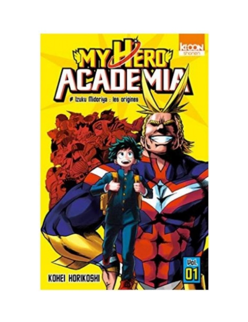 MANGA MY HERO ACADEMIA - TOME 1