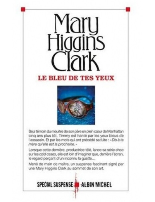 LIVRE LE BLEU DE TES YEUX - MARY HIGGINS CLARK 