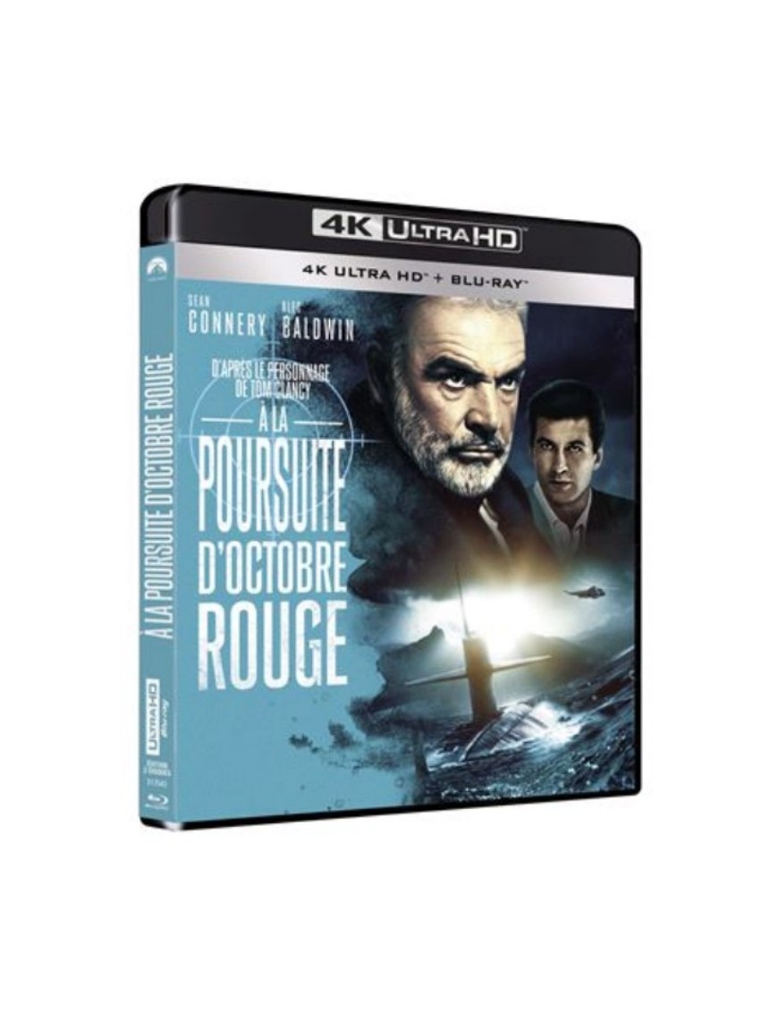 BLURAY 4K À LA POURSUITE D'OCTOBRE ROUGE 