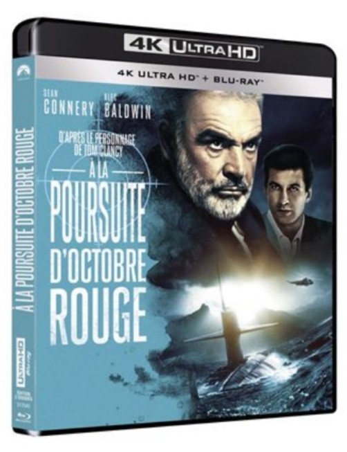 BLURAY 4K À LA POURSUITE D'OCTOBRE ROUGE 